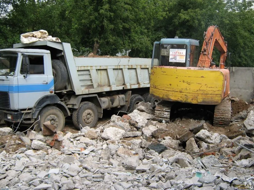 Вывоз бетонного боя и утилизация в Нижнем Тагиле в октябре