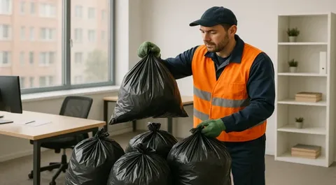 Уборка и вывоз мусора после мероприятий в Нижнем Тагиле в октябре
